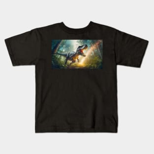 Ferocious T-rex Kids T-Shirt